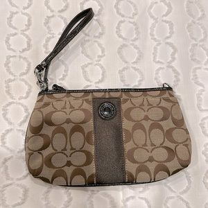 Coach wristlet purse.
